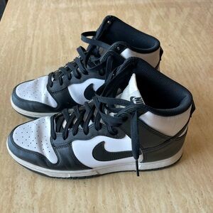 Black and white Nike’s